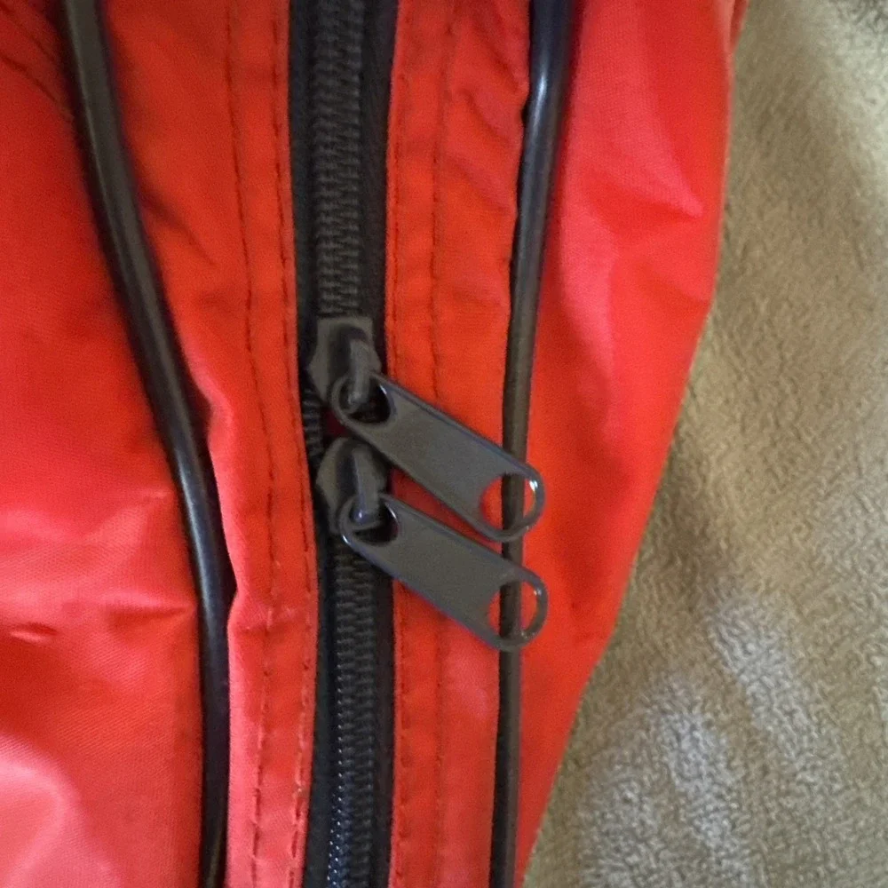 Vintage Retro 90's MacGregor Sport Duffle Bag Teal Red 24x12x11